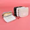 Velvet Multi-layer Jewelry Organizer: Portable Travel Storage for Rings, Necklaces, Earrings - Dustproof and Compact.