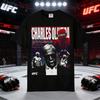 2026 Summer UFC Oliveira Fighting Graphic Tshirt Women Sports Cotton Short Sleeve Loose Leisure Fitness Shirt Unisex