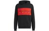 Men's Adidas Neo Sweatshirts Men's Black Hooded Moderate Regular