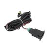 Estink 12V Car LED On/Off Control Switch Fog Light Lamp Wiring Harness Relay Kits