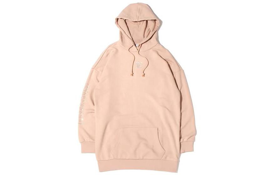 Adidas Sweatshirts Women s Pink Hooded Moderate Regular HF9208 34