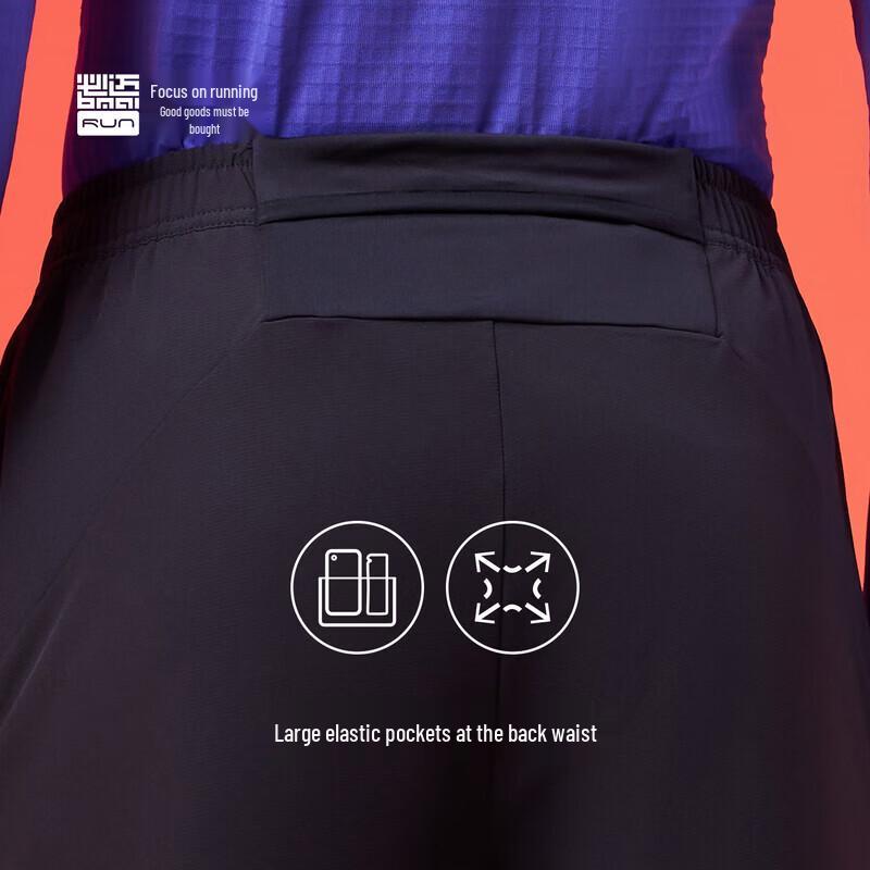 Bmai Women's Fleece-Lined Windproof Quick-Dry Running Pants