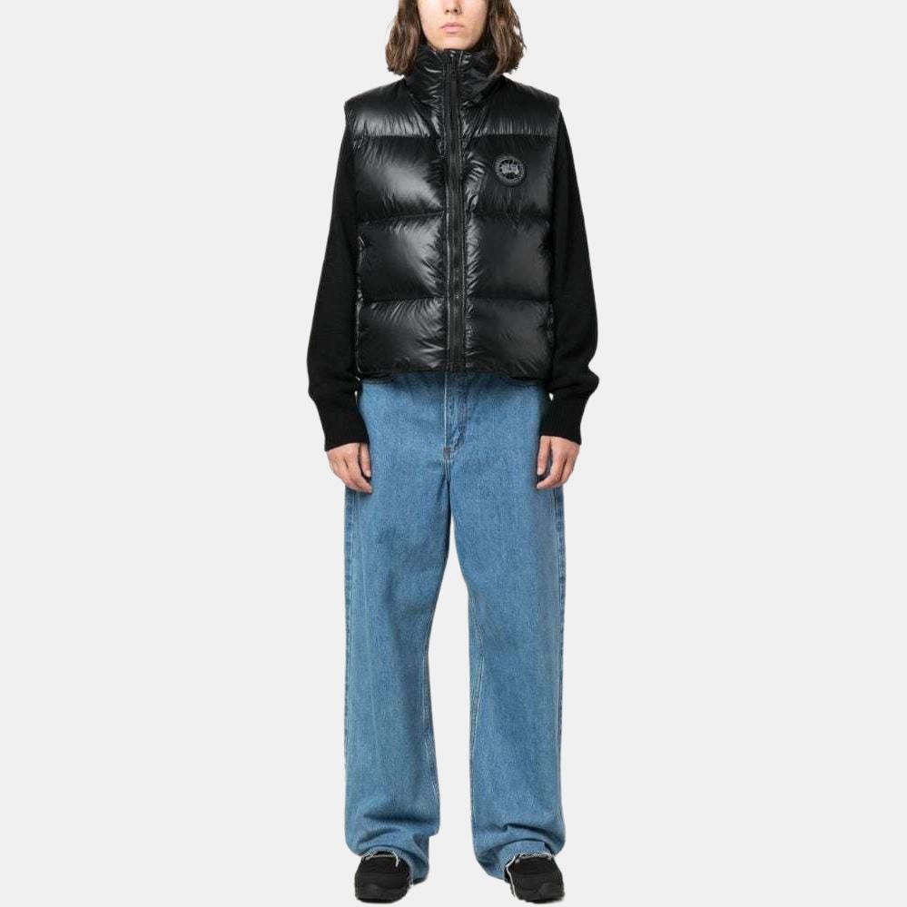 Canada Goose Cypress Puffer Lightweight Versatile High Neck Windproof Fashion Commuter Short Puffer Vest Women vest Black 2257WB-61