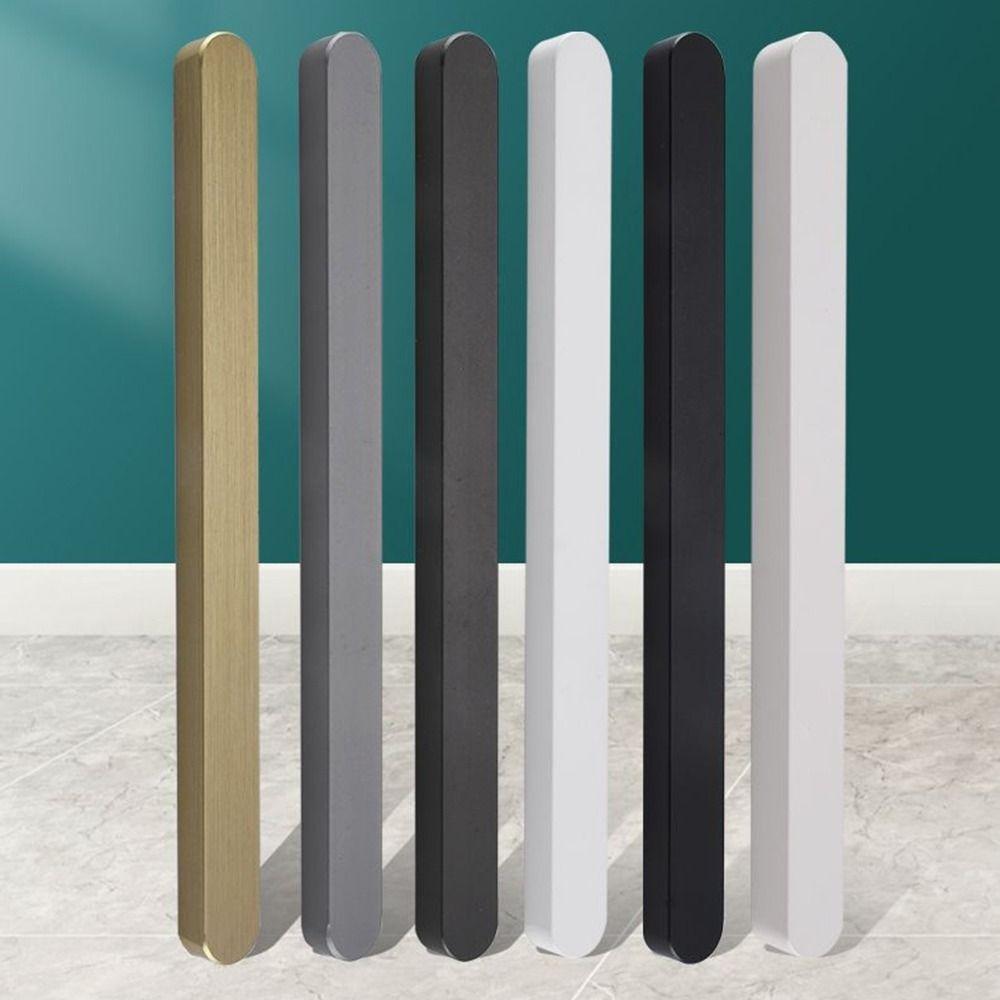 Self-adhesive Stick On Sliding Door Handles 7 Inch Aluminium Alloy Drawer Pulls Punch-free Multifunctional Cabinet Handles