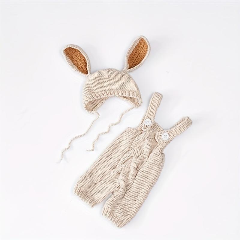

Crochet Newborn Photography Props Crochet and Knitted Outfits Props for Newborn Photography Featuring Bunny Rabbit Costumes Other