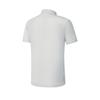 Fila Soft Comfortable Skin-Friendly Fashion Solid Color Short Sleeve Polo Shirt Men Tops A11M531103F-GY