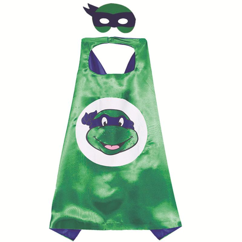 Halloween Teenage Mutant Ninja Turtles Double Decker Children's Cape Cape, Cape Cape Christmas Children's Cape