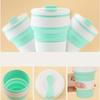 Multifunctional Sport Mug Silicone Water Bottle Drinkware Folding Water Cup  Coffee