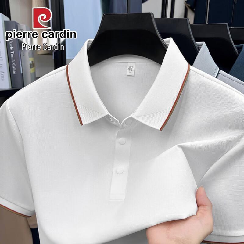 Pierre Cardin Men s Ice Silk Seamless Polo Shirt XL