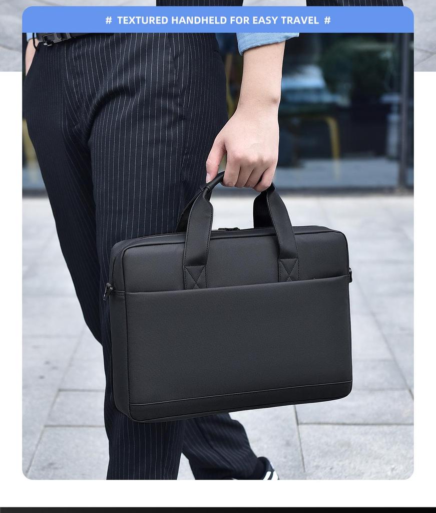 Stilvolle Herren-Umhängetasche & Damen-Pendler-Laptop-Handtasche - Wasserdichte Aktentasche
