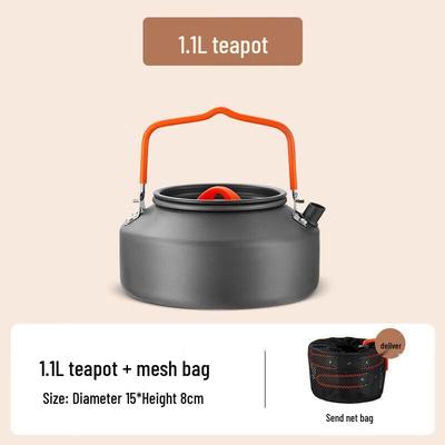 JingJingRS Tragbare Camping-Teekanne Wasserkocher