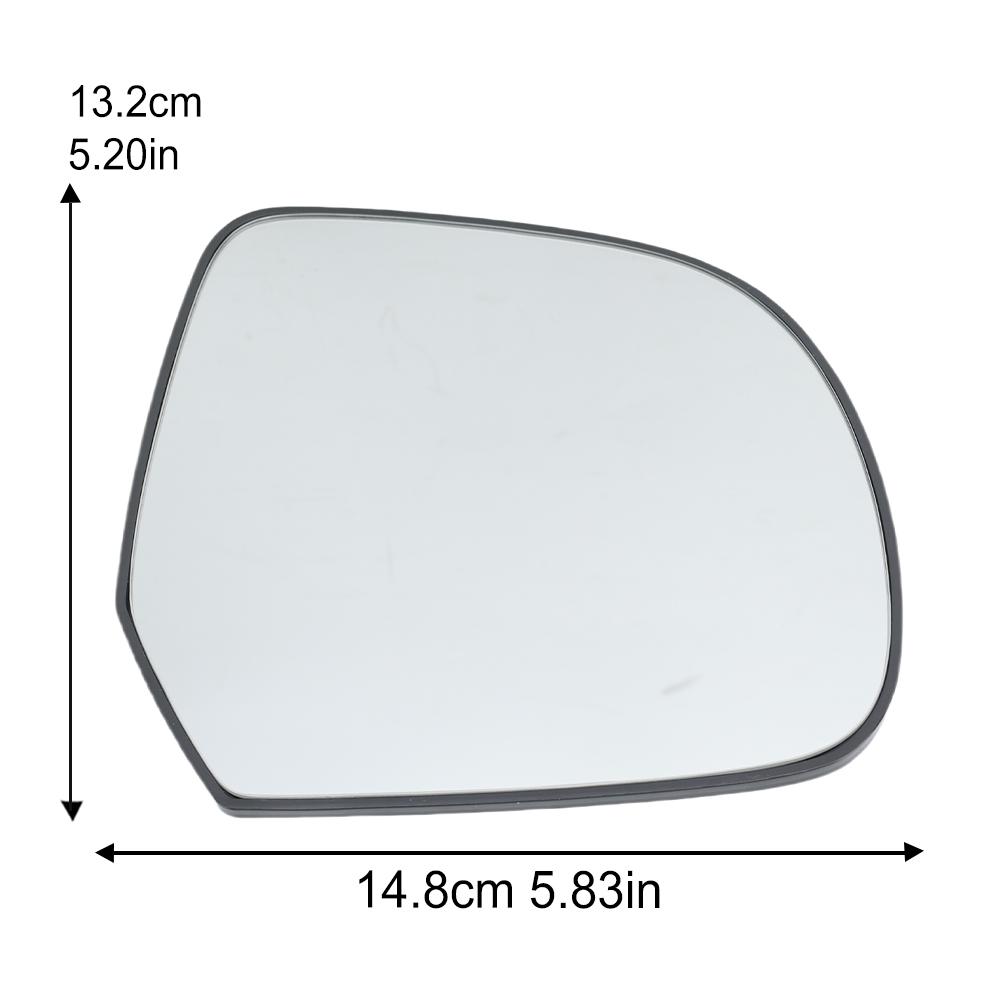 Door Mirror Glass Lens For Nissan SUNNY Micra 2010 2011 2012 2013-2017 Heated Rearview Side Mirror Glass Lens Car Accessories