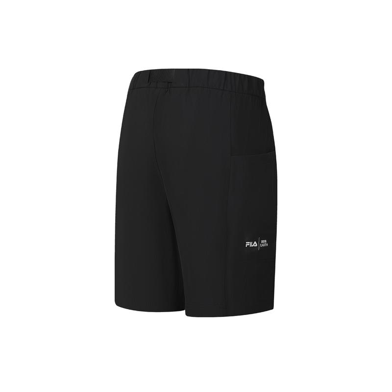 New FILA x BBC EARTH Casual Shorts Men's Pitch Black A11M437808FBK