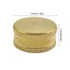 6pcs Leak Proof Brass Propane Bottle Caps Propane Cylinder Caps Secure Seals Brass Caps Campings Propane Accessories