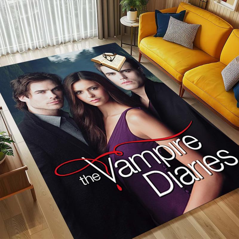 Vampire Diaries Living Room Nonslip Area Rug Soft Carpet For Bedroom Game Playroom Sofa Office Home Decor Doormat Christmas Gift C9261030