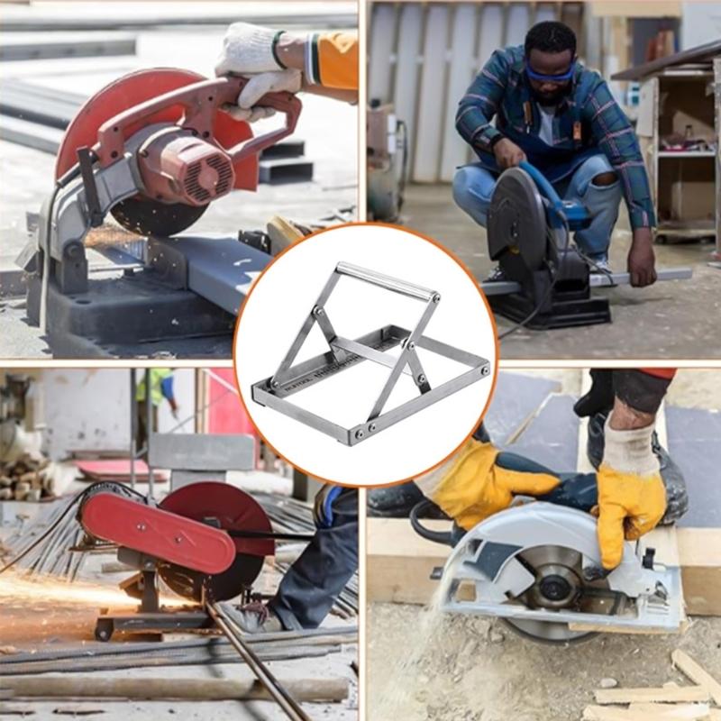 Adjustable Cutting Machine Support Frame Material Support Bracket Cutting Lift Table Stand Workbench Lift