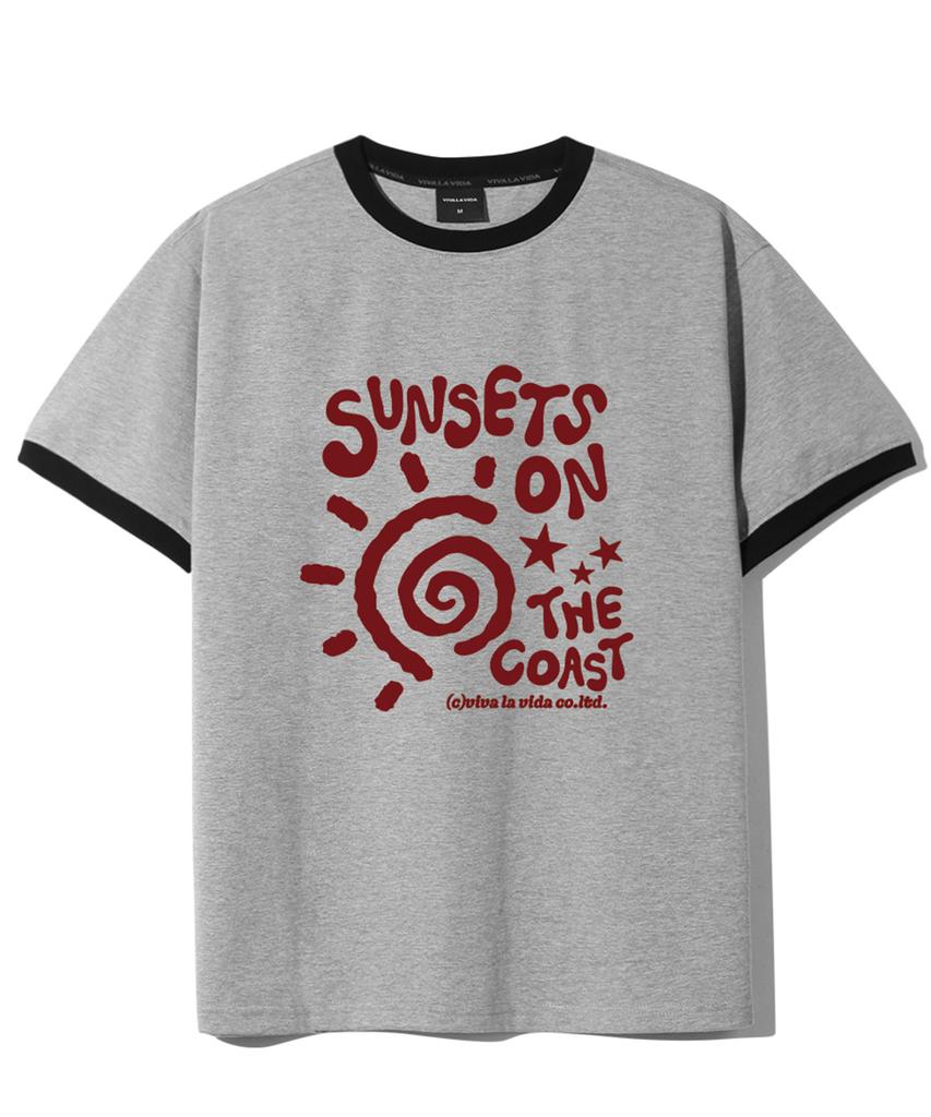 Bibalabida Coast Ringer Short Sleeve T-Shirt