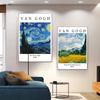Impressionist Artwork Van Gogh' Starry Night Sunflowers Art Canvas Painting Prints Poster Wall Pictures Home Living Room Decor