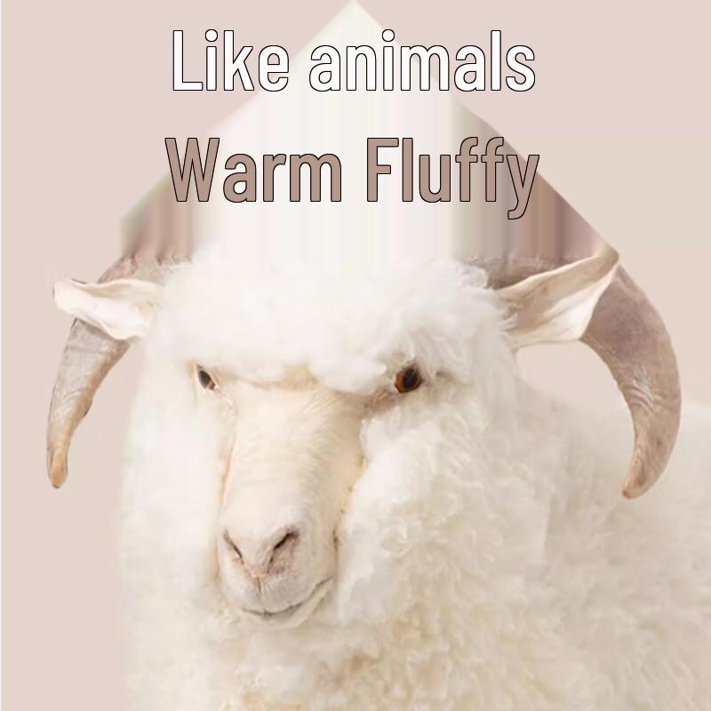 Langsha Women's High-Waisted Wool-Filled Thermal Leggings