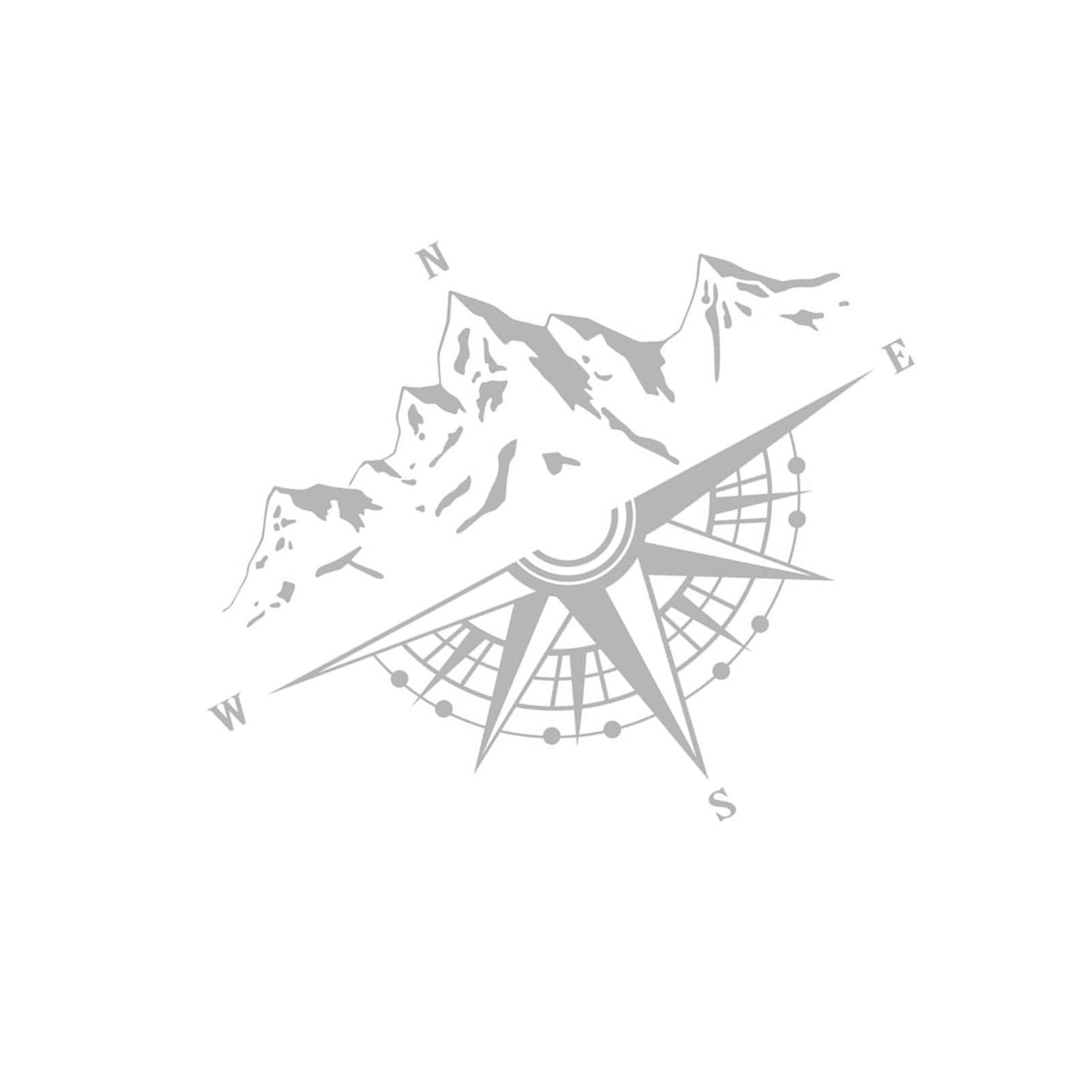 

Mountain Stickers, Decal for Car Hood Auto Body Side Door Waterproof Stickers, Vinyl Stripe Decal Sticker for Truck белый