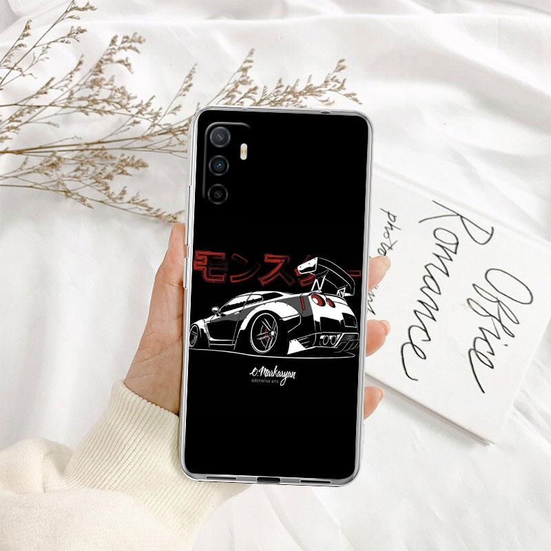 Supercar Super Wheel Car Calipers Transparent Phone Case for Motorola Moto G7 G8 G9 G84 G85 G73 G24 G15 Z2 Play Power Plus