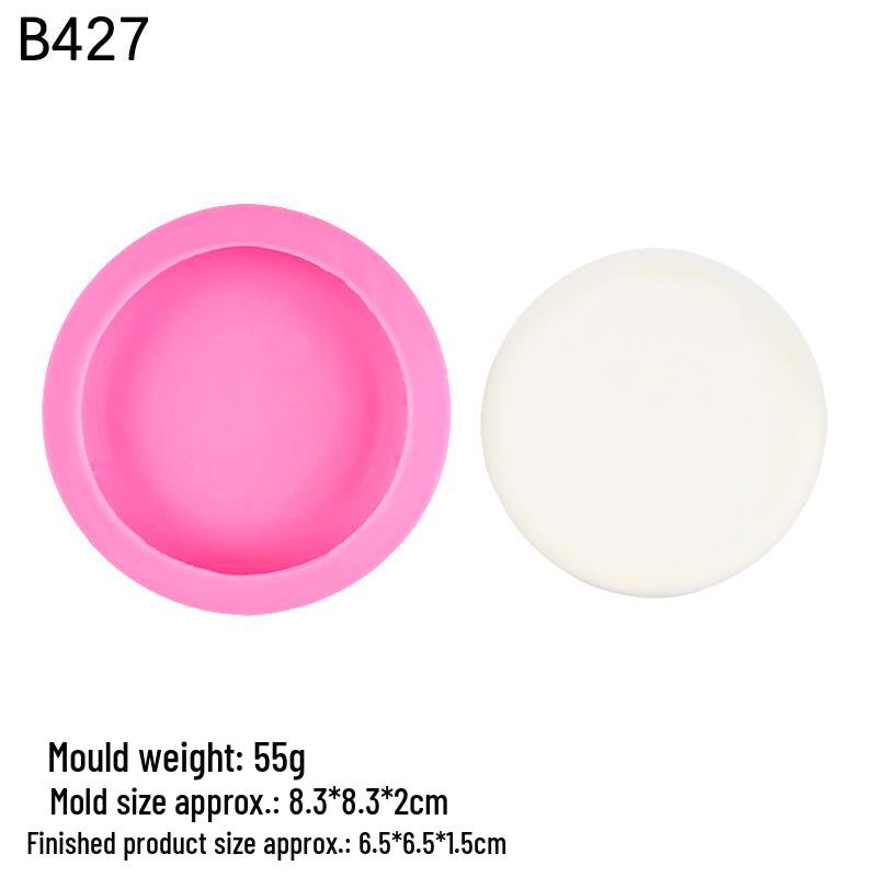 Runde Silikonform für Oreo Mousse Kuchen - 3/4/6 Zoll Größen