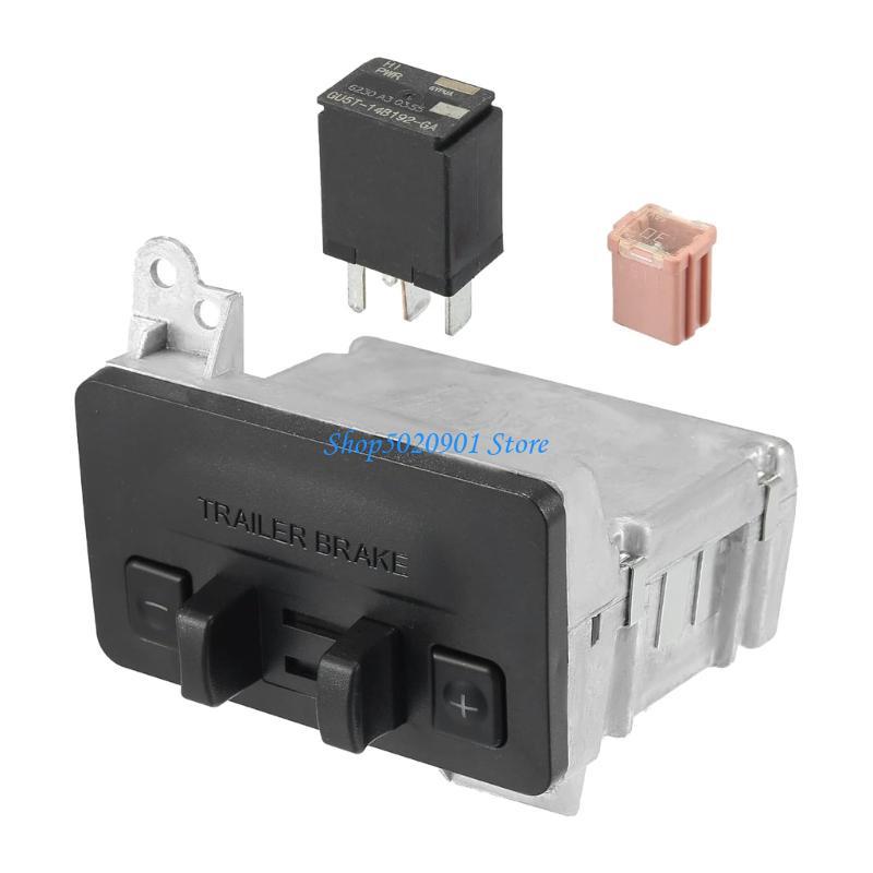 N80F Dashboard Mounted Trailer Brake Control Module Replacement Brake Controller Module Easy Installation for 2011-2014