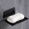 Bathroom Stainless Steel Soap Dish Free-Punching Wall Mounted Soap Sponge Holder Organizer Accessories Kitchen Soap Holder
