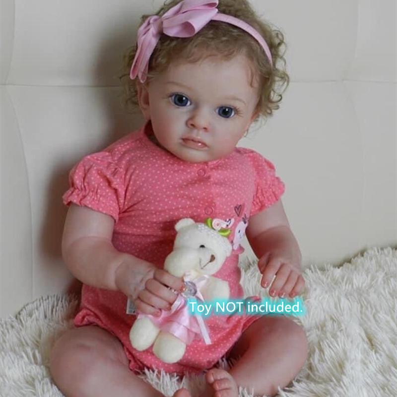 NPK 60cm Joseph Lifelike Reborn Baby Dolls Reborn Boy Birthday Gifts Bedtime Playmate