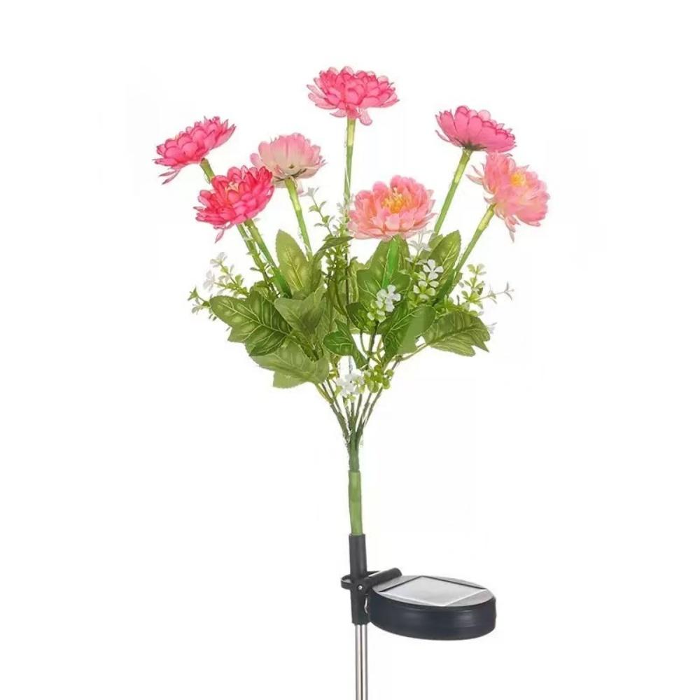 Super Bright Outdoor Solar Flower Lights Waterproof IP65 Durable Landscape Light for Garden Pathway Lawn Decorations Auto On/Off