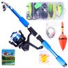 1.8m/2.1m Telescopic Sea Rod Set with 77Pcs Lure Accessories