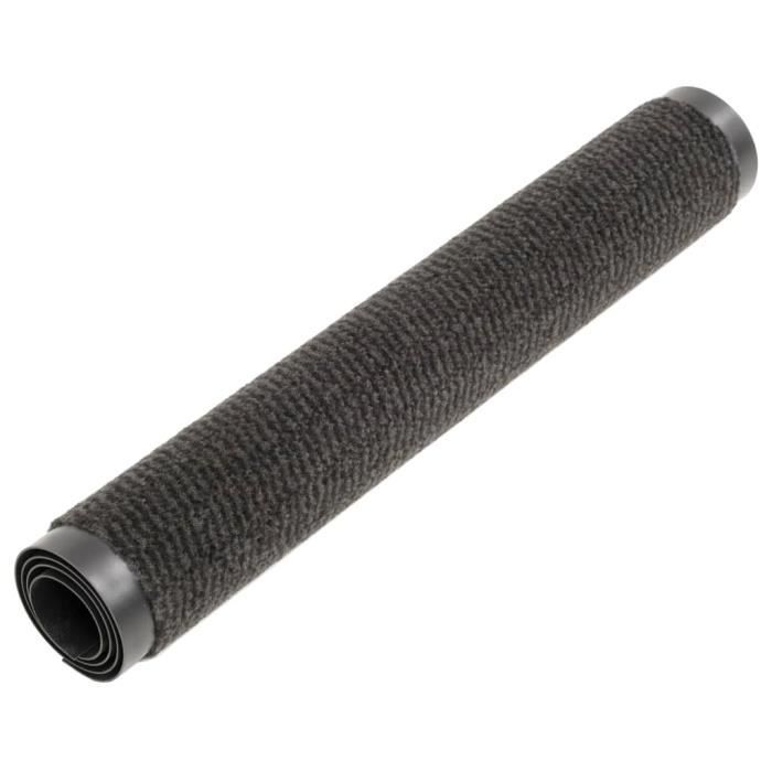 Paillasson - VIDAXL - 120 x 180 cm - Noir - Antidérapant - Résistant à l'humidité - Facile à nettoyer