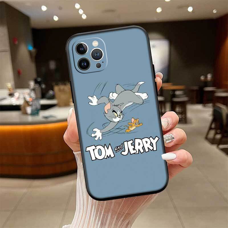 Tom and Jerry Phone Case for Redmi Note 12 12S 12C 13 13C 13R 14 14S 14R 14C 11A 13X A3 A3X A4 A5 Pro Max Plus