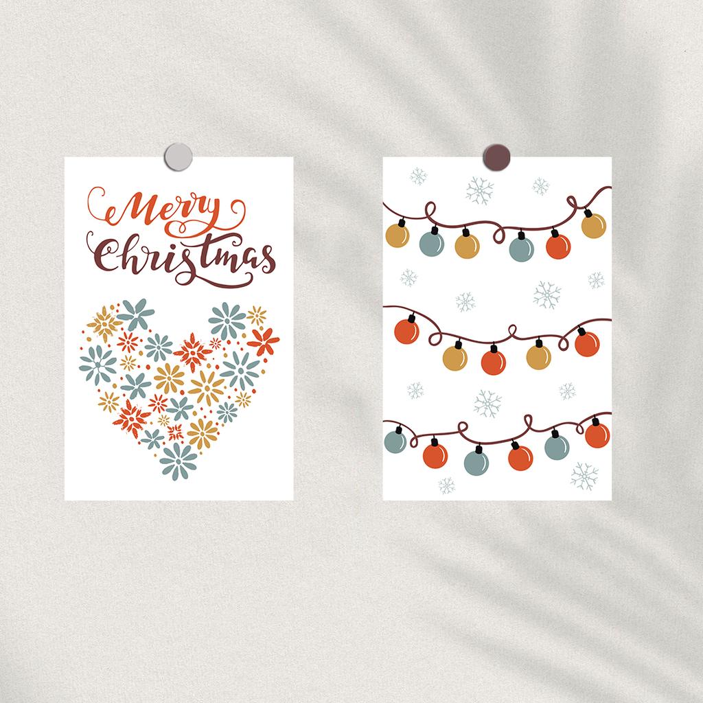 10 ST Happy Merry Christmas Klistermärke Affisch Harajuku Skateboard Tecknad Konst Bilder Kafé Vardagsrum Dekor Gemenskap Sovsal