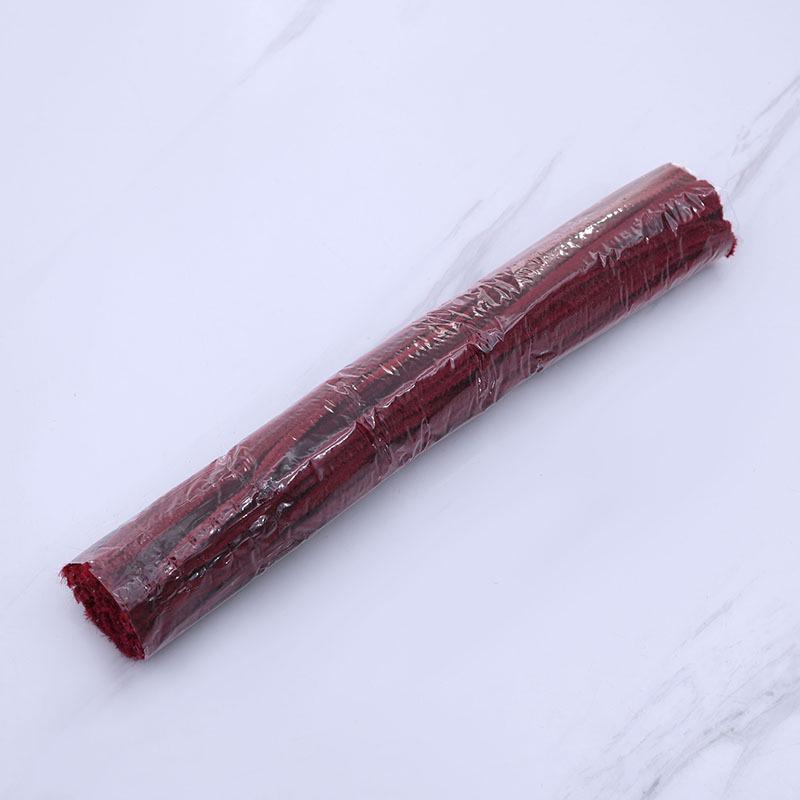 Chenille Stems Twist Sticks DIY Craft Pack for Kids - Solid Color Plush Strips