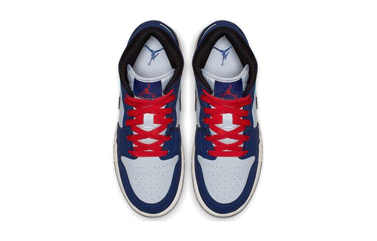 Jordan 1 Mid SE Deep Royal GS BQ6931-400