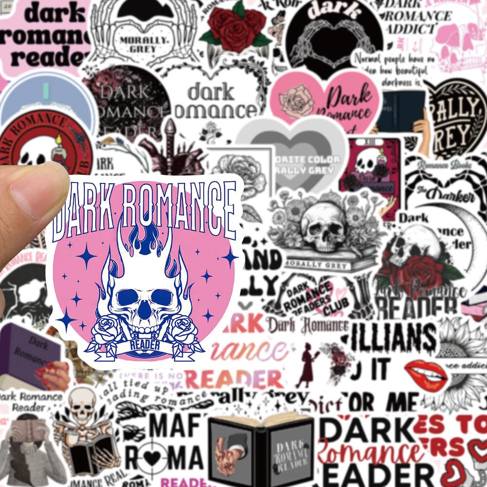 10/30/50PCS Cool Dark Romance Reader Stickers For Scrapbook Phone Skateboard Guitar DIY Decoration Waterproof Graffiti Decal Toy