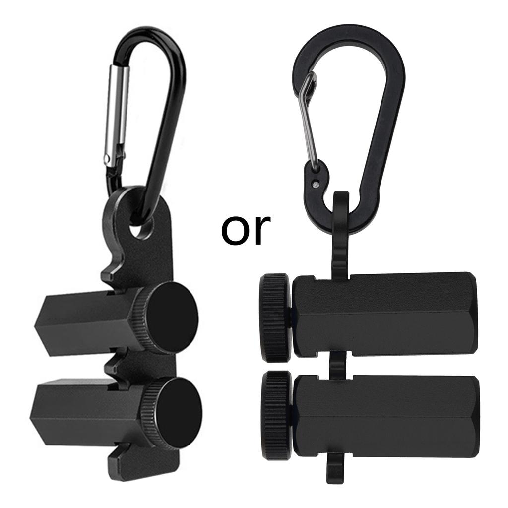 Stair Layout Framing Square Attachment Metal Tall Stair Gauges with Carabiner