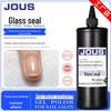 JOUS Enhanced Scratch & Wear-Resistant High-Gloss Gel Top Coat – Glass Finish, Waterproof & Oil-Proof, Large Bottle