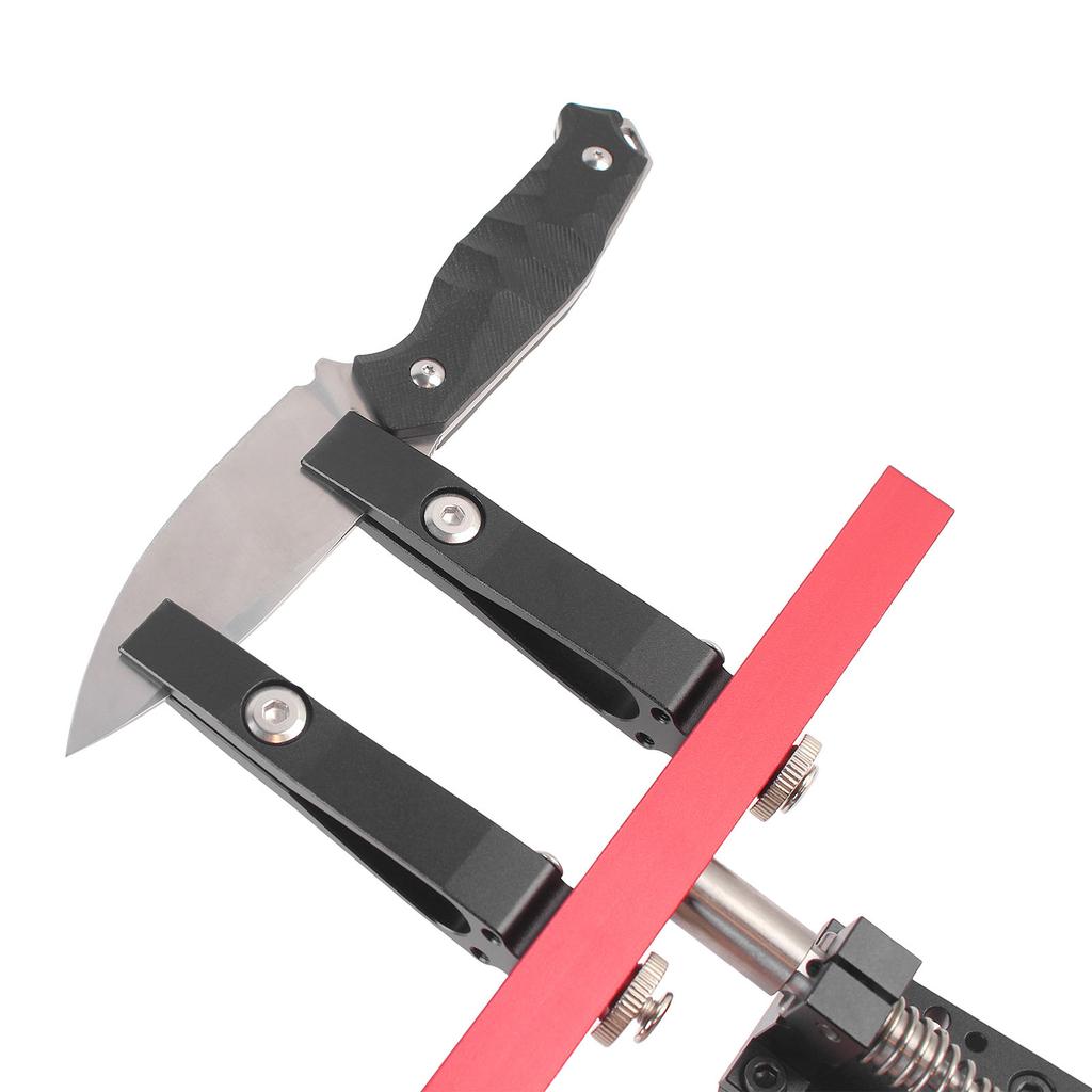 Professional Knife Sharpener with 80# Whetstones, 360° Rotation Flip Design Fixed-Angle For Kitchen Chef Knife Sharpening Kit