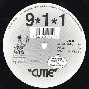 

12inch Record 911 - Cutie 99021 Rip-It Records 1994 US Pop Used