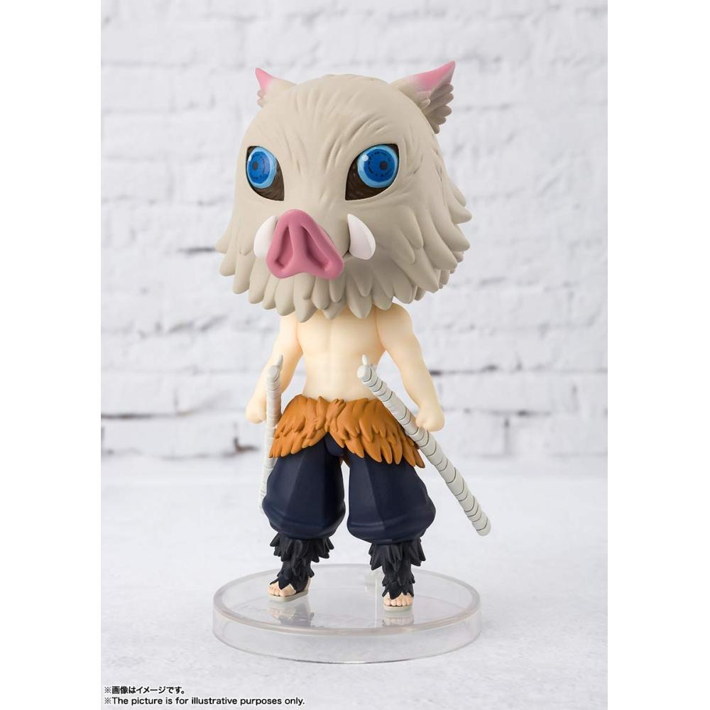 Mini Figuarts Demon Slayer: Kimetsu no Yaiba Inosuke Tsukihira přibližně 90 mm PVCABS malovaná pohyblivá figurka