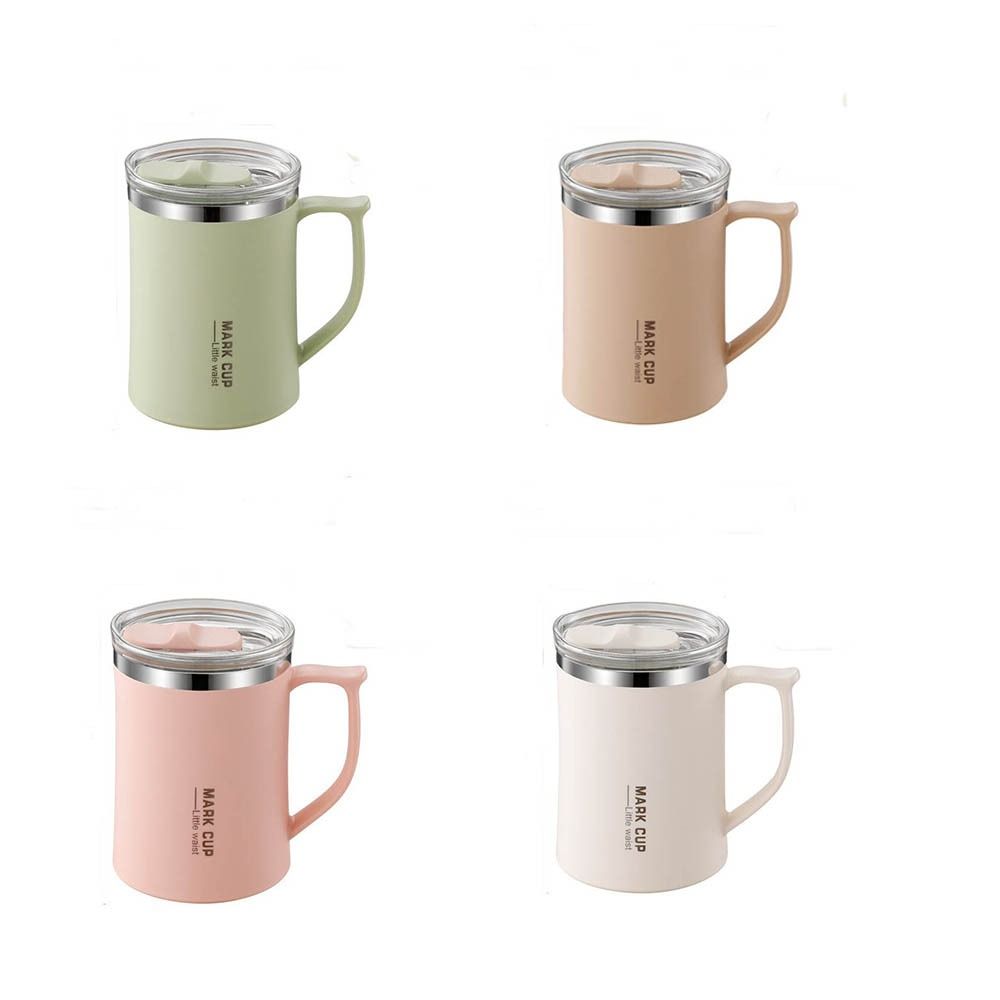 With Tea Filter Insulated Coffee Cup Large Capacity Water Cup Portable Thermal Mug  Travel