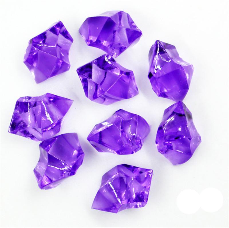 100Pcslot 14*11Mm Acrylic Crystal Diamond Pawn Irregular Stone Chessman Game Pieces For Board Game Accessories 10 Colors