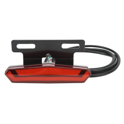 Lanterna Traseira LED para Bicicleta Elétrica Iluminação Noturna Aviso de Freio Luz de Sinalização de Curva Acessórios de Modificação de Bicicleta Ciclismo