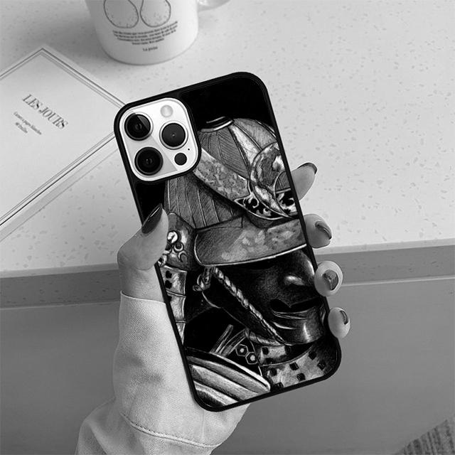 

Samurai Demon Phone Case For iPhone 17 Air 13 12 14 15 16 Cover For Apple 14 15 16 Pro Max 6S Plus Coque iPhone 11pro max