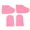 1Pair Paraffin Wax Waxed Cotton Footmuffs Booties Hydrating Mask Spa Moisturizing Socks Gloves Covers Bath Liners
