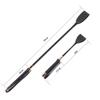 30-60CM Black PU Leather Spanking Paddle Long Whip Flirting BDSM Flogger Sex Toys For Woman G Spot Sex Shop