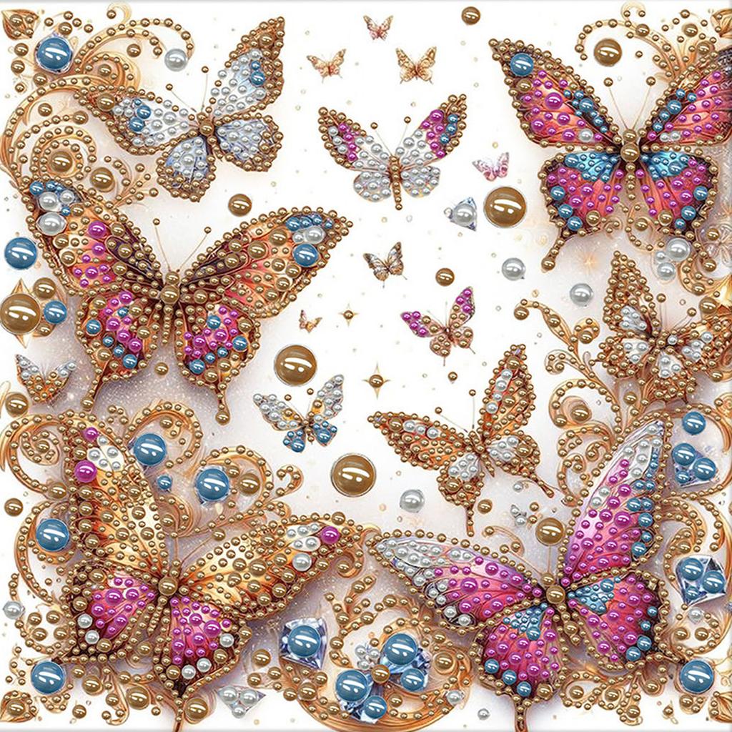 DIY Pearl Art Painting With Frame Pearl Gem Paintings Picture Arts Craft 30x40cm for Home Wall Decor