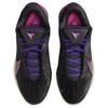 Nike LeBron 22 Anti-Slip Wear-Resistant Low-Top Basketball Shoes Unisex Black Gray Purple Sneakers FZ1095-001